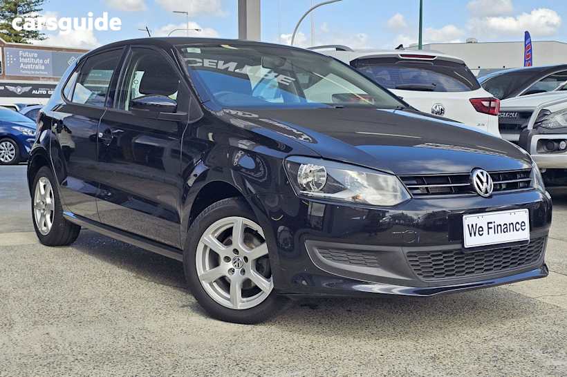 Black 2012 Volkswagen Polo Hatch 77TSI COMFORTLINE F
