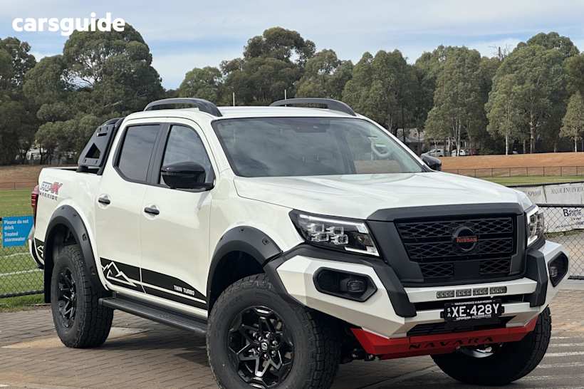 White 2024 Nissan Navara Dual Cab Pick-up Pro-4X Warrior (4X4)