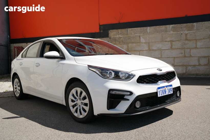 White 2021 Kia Cerato Sedan S F
