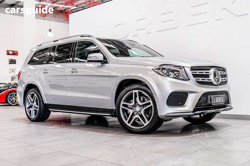 Silver 2016 Mercedes-Benz GLS350 Wagon D 4Matic Sport