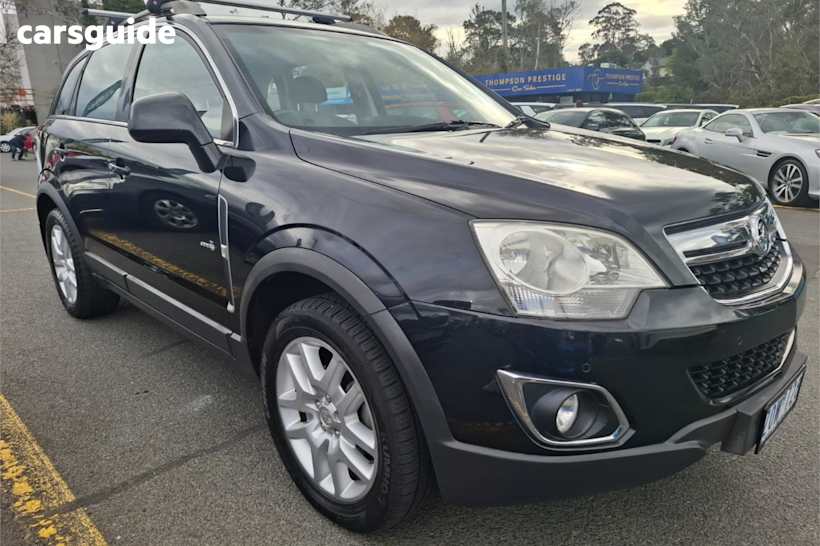 Black 2012 Holden Captiva SUV 5 4X4