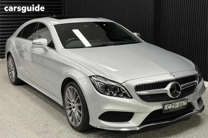 Silver 2015 Mercedes-Benz CLS-Class Sedan CLS400 R