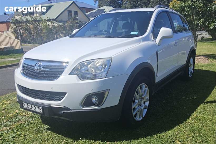 White 2013 Holden Captiva Wagon 5 Lt (Fwd)
