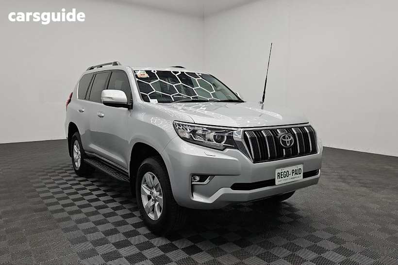Silver 2021 Toyota Landcruiser Prado SUV GXL 4X4