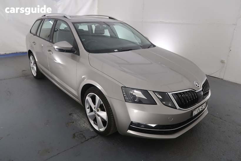 Beige 2018 Skoda Octavia SUV 110TSI F