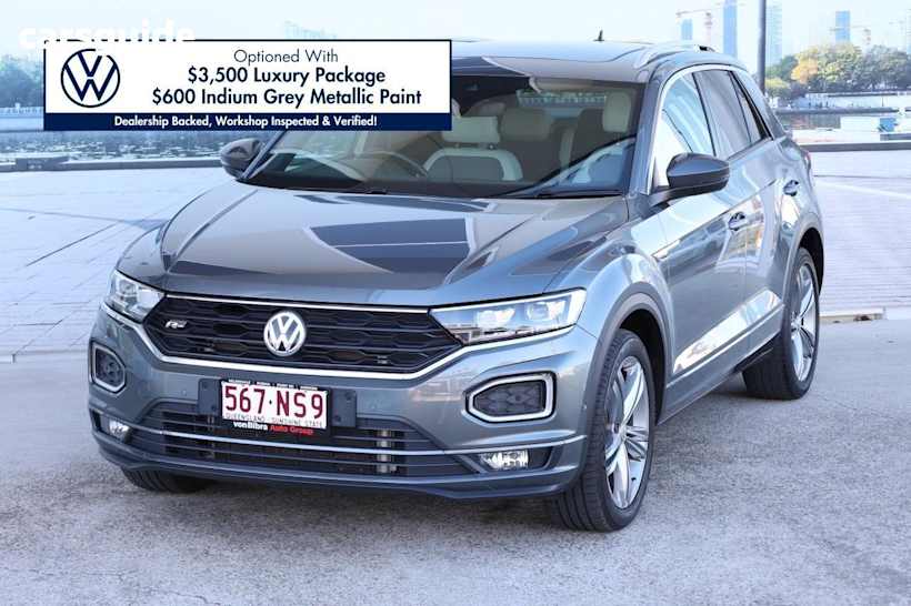 Grey 2020 Volkswagen T-ROC Wagon 140Tsi Sport