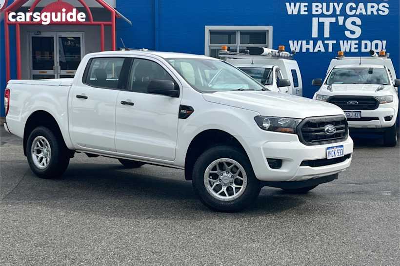 White 2020 Ford Ranger Ute Tray XL