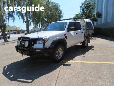 White 2010 Ford Ranger Ute Tray XL 4X4