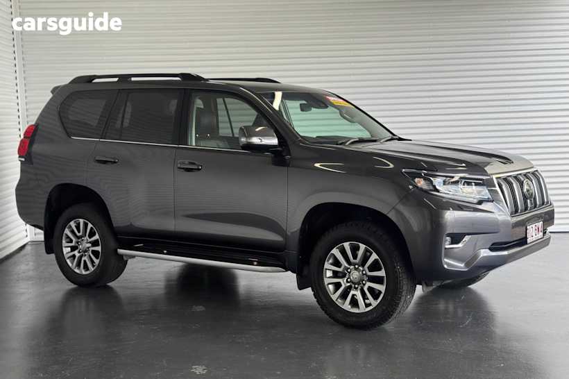 Grey 2021 Toyota Landcruiser Prado SUV VX 4X4