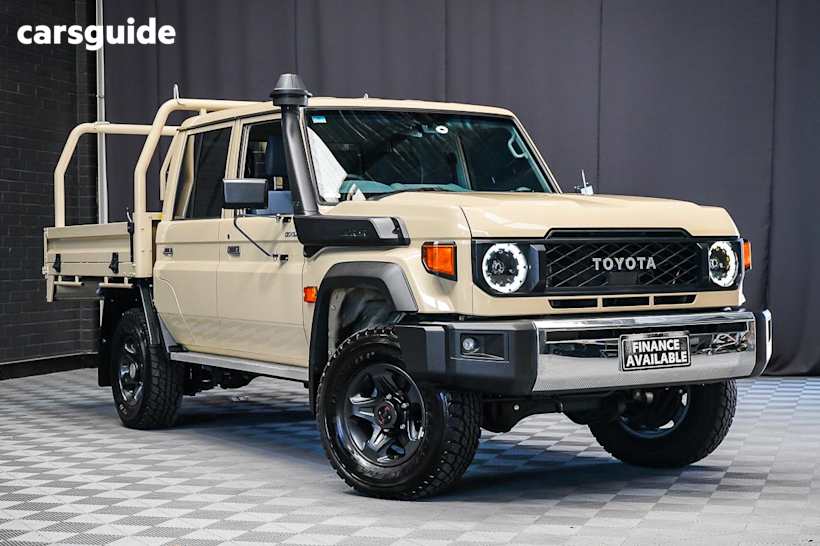 Grey 2025 Toyota Landcruiser Double Cab Chassis Lc79 Gxl + Diff Locks
