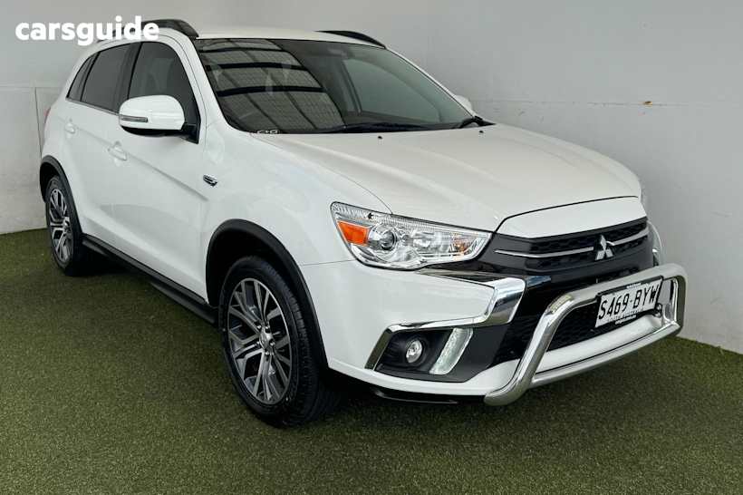 White 2018 Mitsubishi ASX SUV LS F