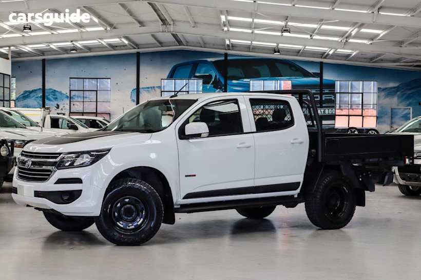 White 2019 Holden Colorado Crew Cab Chassis Ls (4X2) (5Yr)