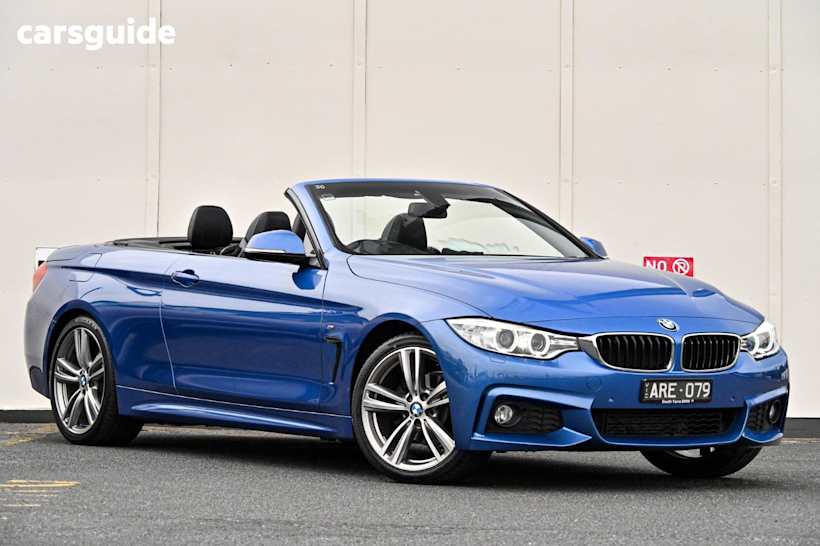 Blue 2016 BMW 4 Convertible 420I M SPORT R