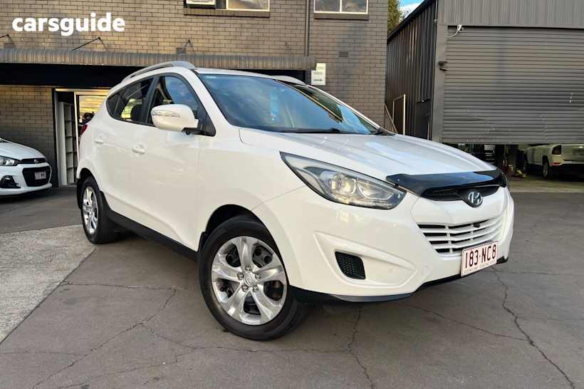 White 2015 Hyundai IX35 Wagon Active (Fwd)