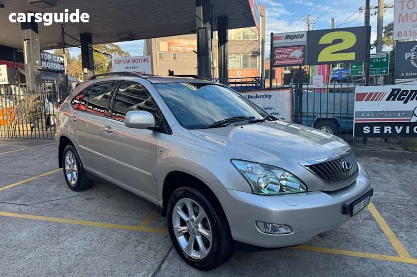 Silver 2007 Lexus RX350 Wagon Sports Luxury