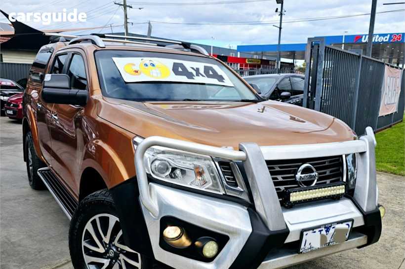 Gold 2015 Nissan Navara Ute Tray ST-X 4X4