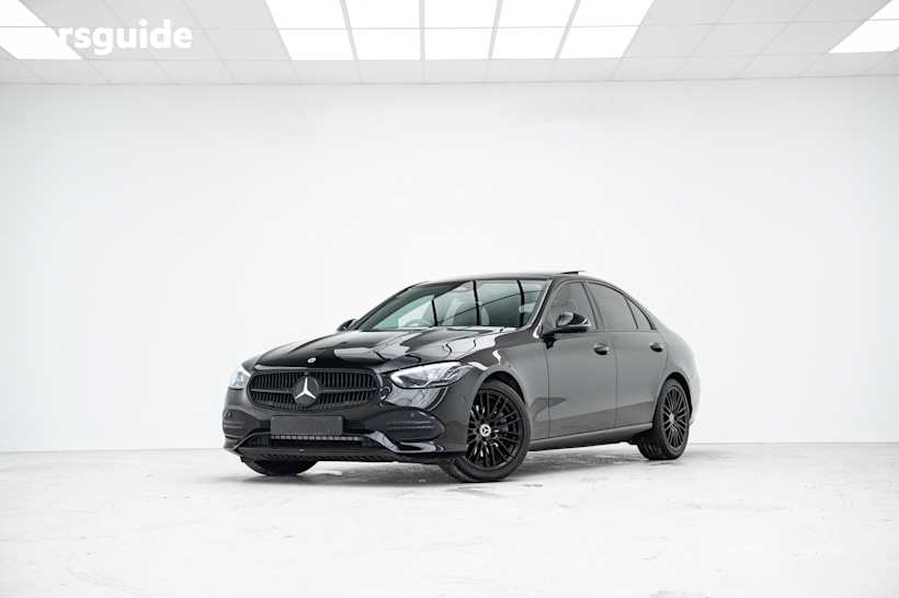 Black 2022 Mercedes-Benz C-CLASS Sedan C200 R