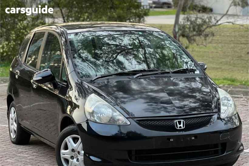 Black 2007 Honda Jazz Hatchback Vti