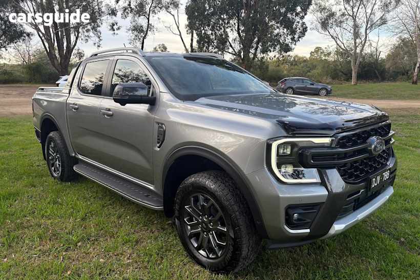 Silver 2024 Ford Ranger Ute Tray WILDTRAK 4X4