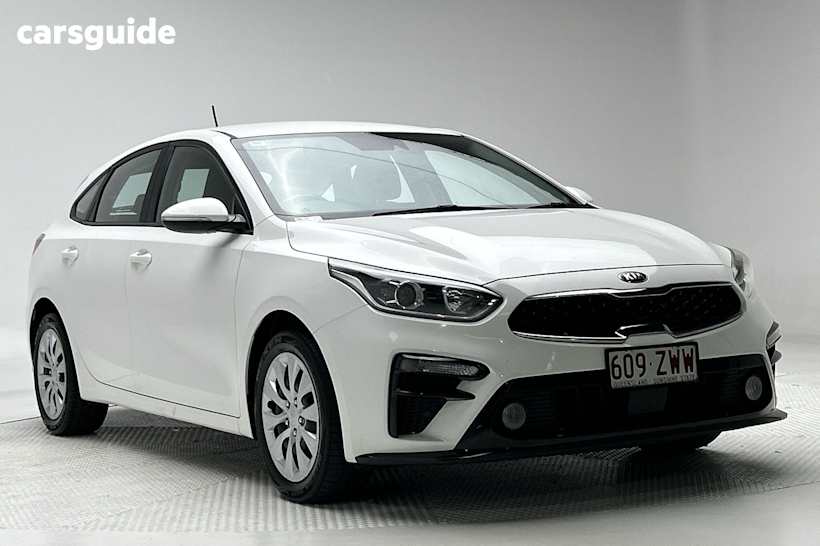 White 2020 Kia Cerato Hatch S F