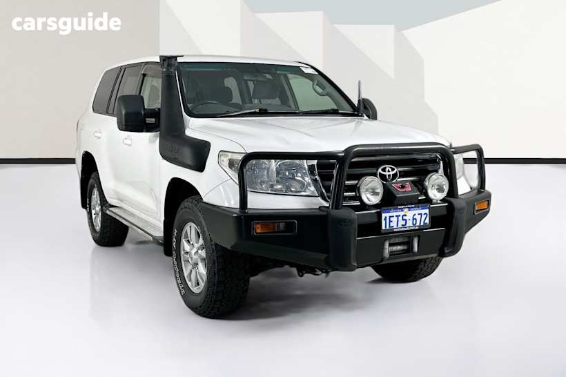 White 2007 Toyota Landcruiser Wagon Gxl (4X4)