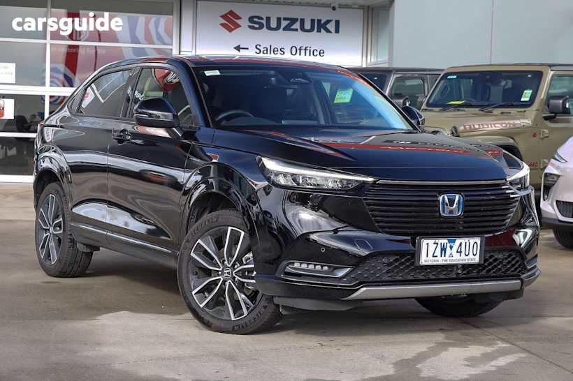Black 2023 Honda HR-V SUV E:HEV L F