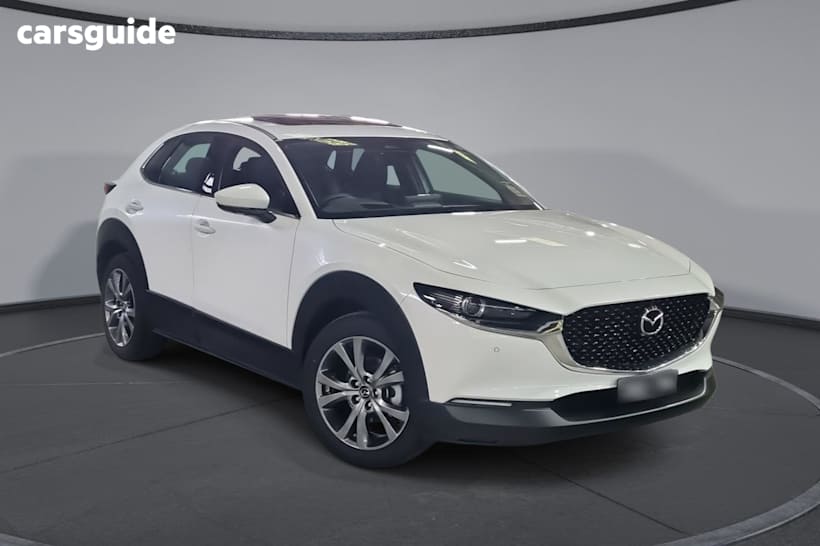 White 2025 Mazda CX-30 SUV G25 ASTINA