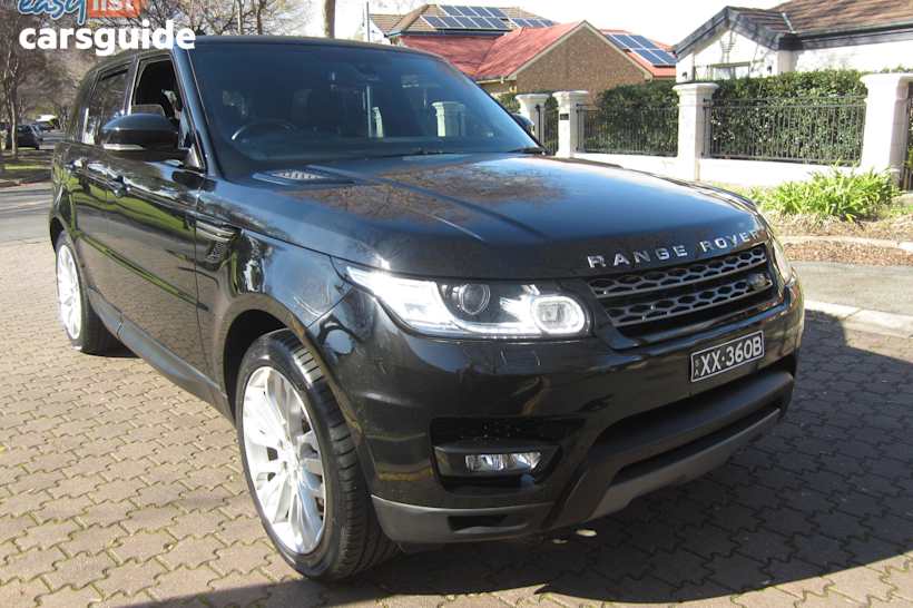 Black 2015 Land Rover Range Rover Sport SUV