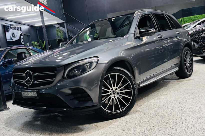 Grey 2018 Mercedes-Benz GLC-Class SUV GLC350 D 4WD