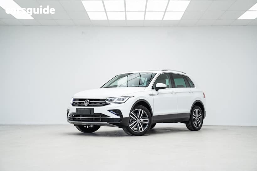 White 2024 Volkswagen Tiguan SUV 162TSI ELEGANCE 4WD