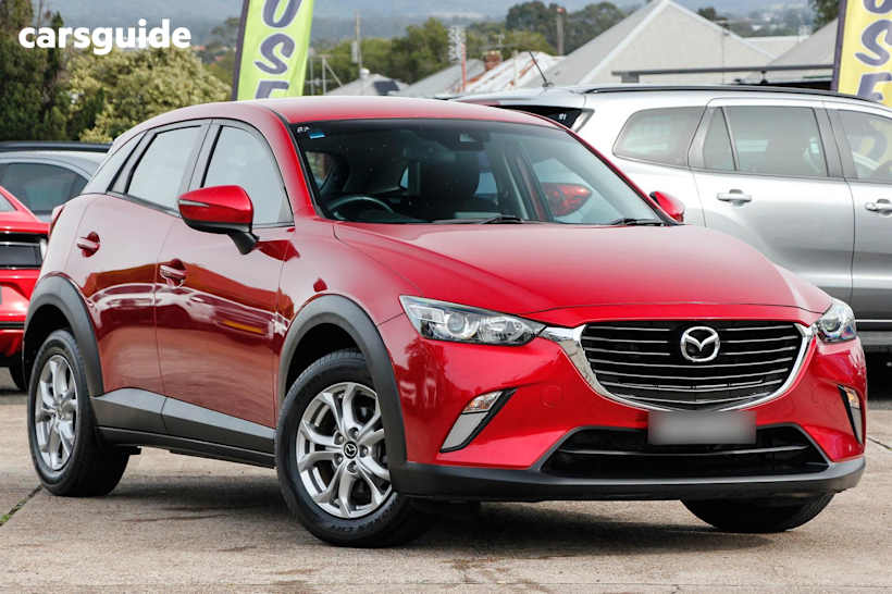 Red 2017 Mazda CX-3 SUV MAXX F