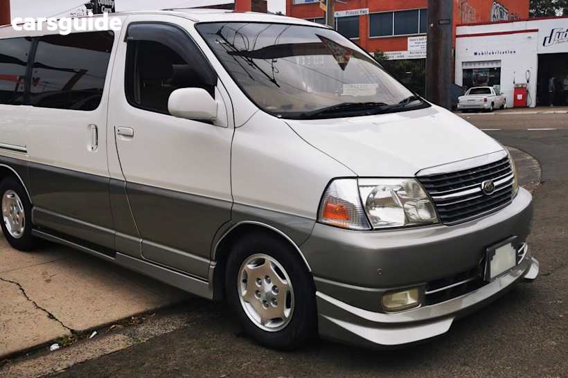 White 2001 Toyota Granvia OtherCar