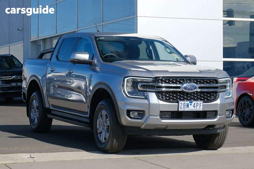 Silver 2024 Ford Ranger Ute Tray XLT 4X4