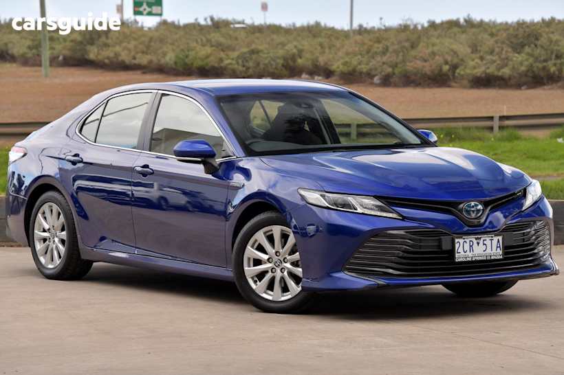 Blue 2019 Toyota Camry Sedan ASCENT SPORT F