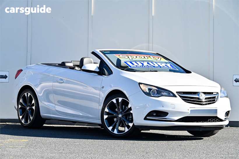 White 2015 Holden Cascada Convertible
