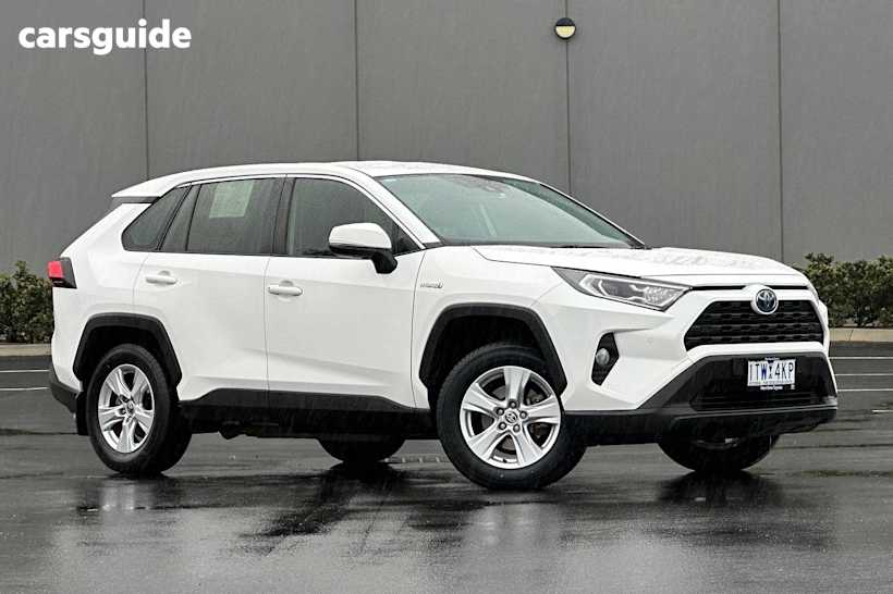 White 2021 Toyota RAV4 SUV GX 4X4