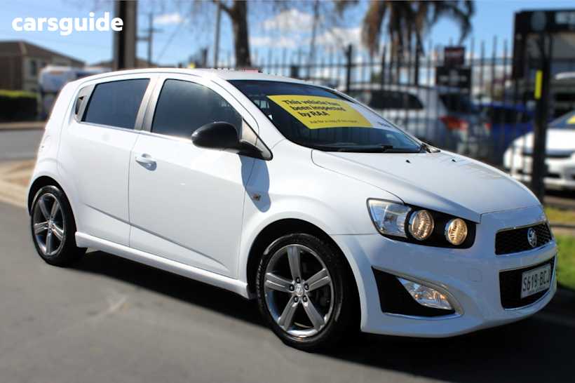 White 2014 Holden Barina Hatch RS F