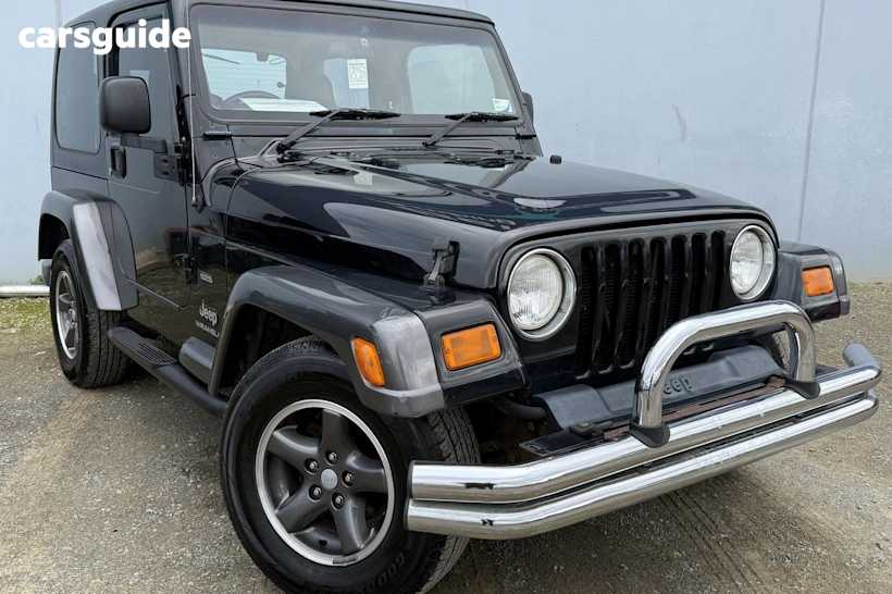 Black 2004 Jeep Wrangler SUV EXTREME SPORT