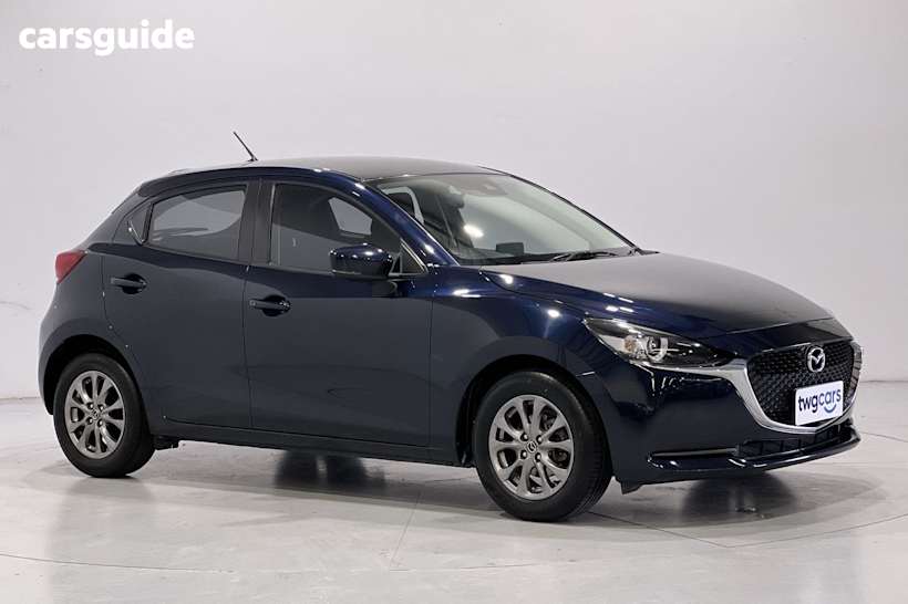 Blue 2020 Mazda 2 Hatchback G15 Pure