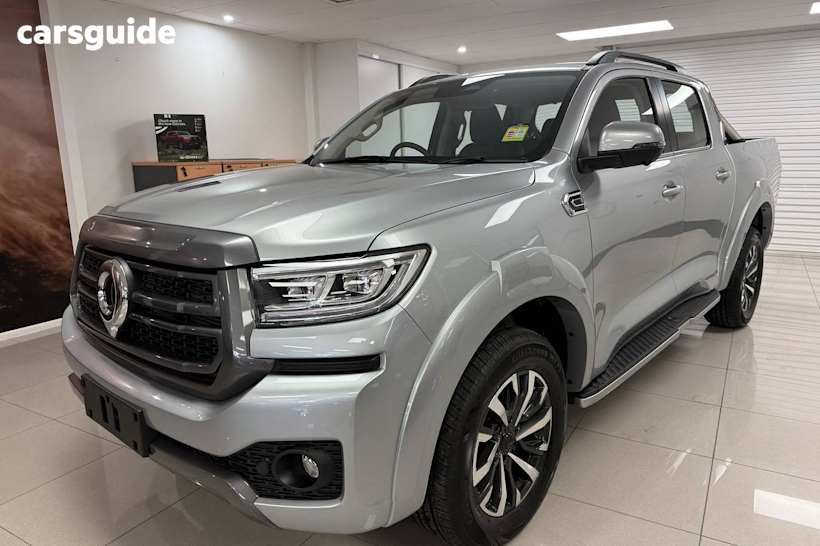Silver 2025 GWM Cannon Dual Cab Utility Premium (4X4)