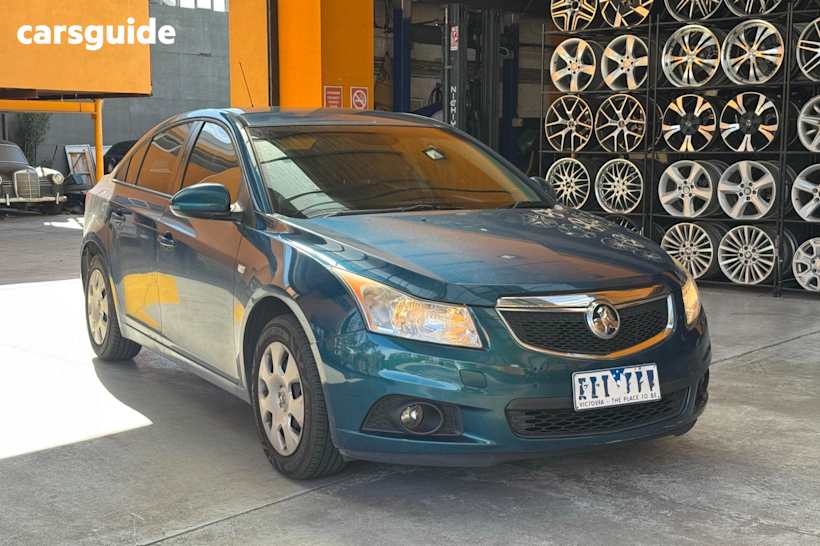 Blue 2012 Holden Cruze Sedan CD