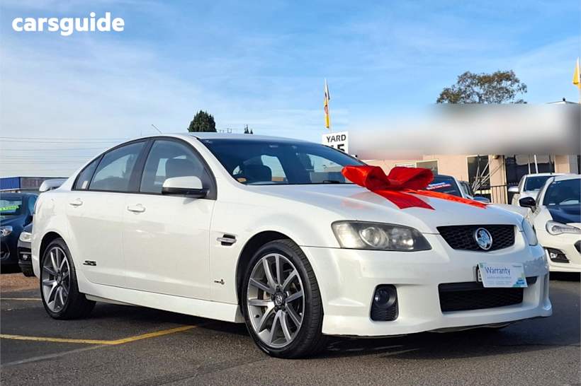 White 2011 Holden Commodore Sedan SS V R