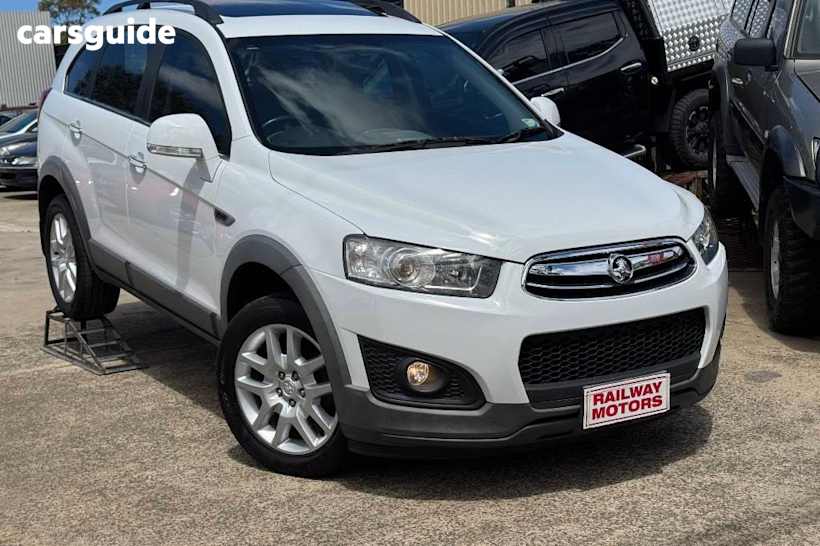 White 2015 Holden Captiva Wagon 7 Ls Active (Fwd)