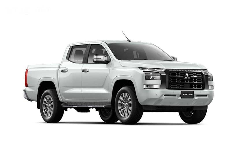 White 2024 Mitsubishi Triton Double Cab Pick Up Gls (4X4)