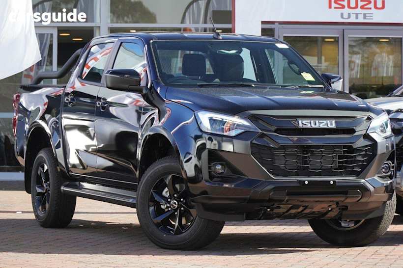 Black 2025 Isuzu D-MAX Ute Tray X-RIDER 4X4