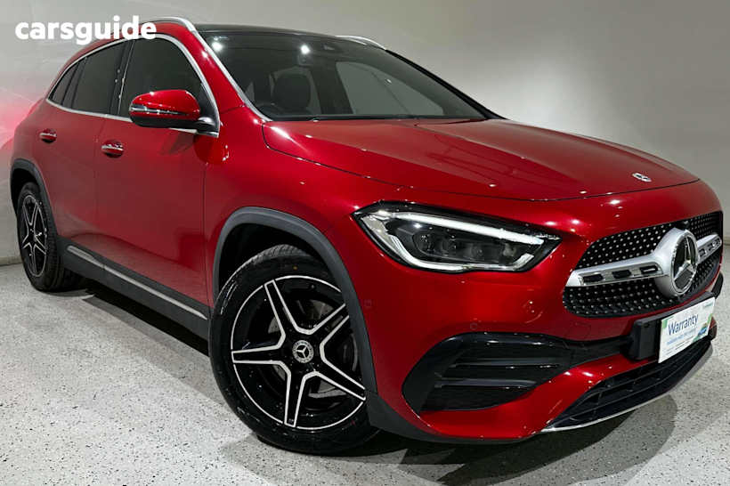 Red 2022 Mercedes-Benz GLA-Class SUV GLA200 F