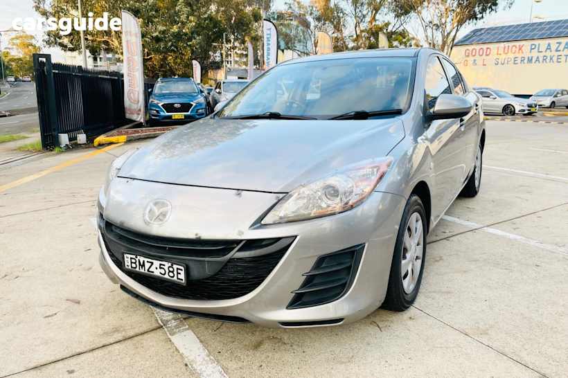 Silver 2010 Mazda Mazda3 Sedan AUTOMATIC