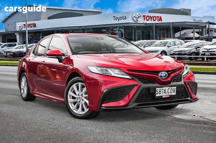 Red 2022 Toyota Camry Sedan ASCENT SPORT F