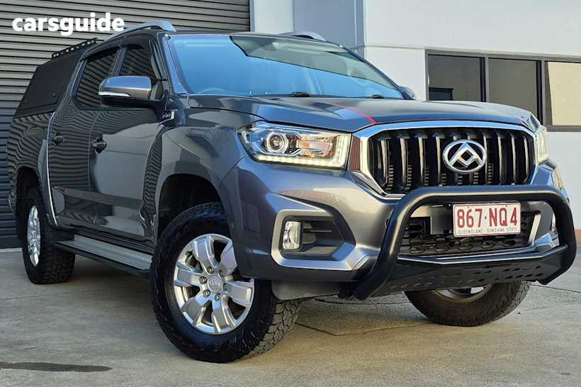 Grey 2019 LDV T60 Double Cab Utility Pro (4X4)