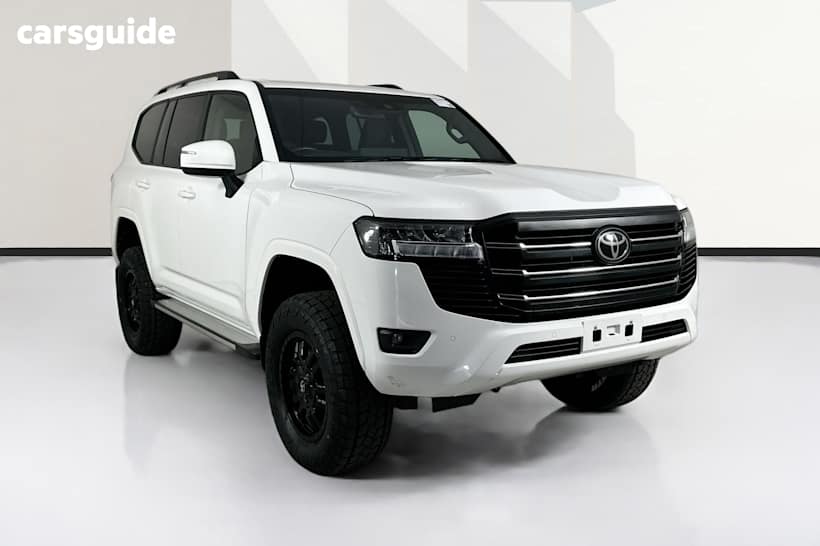 White 2024 Toyota Landcruiser Wagon Lc300 Gxl (4X4)